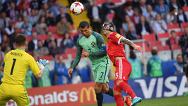 Вчера. Москва. Тушино. Россия – Португалия – 0:1. 8-я минута. Гол КРИШТИАНУ РОНАЛДУ.