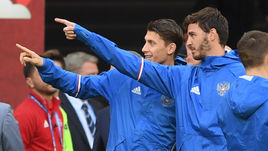 Сегодня. Казань. Тренировка сборной России.