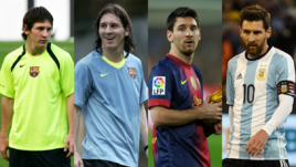 Как менялся Лионель МЕССИ.