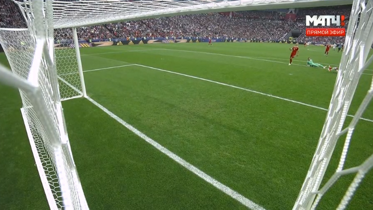 52-я минута. Гол Ирвинга Осано. 52-я минута. Гол Ирвинга Осано.