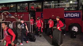 Сборная Чили прибыла в Казань