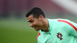 Сегодня. Казань. Тренировка сборной Португалии. КРИШТИАНУ РОНАЛДУ.