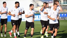 Сегодня. Сочи. Тренировка сборной Германии.