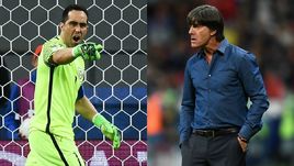 Клаудио БРАВО (слева) и Йоахим ЛЕВ.