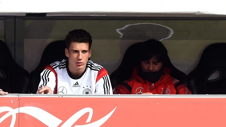 Май 2014 года. Леон ГОРЕЦКА и Йоахим ЛЕВ на одной из тренировок перед чемпионатом мира в Бразилии. Фото AFP Май 2014 года. Леон ГОРЕЦКА и Йоахим ЛЕВ на одной из тренировок перед чемпионатом мира в Бразилии. Фото AFP