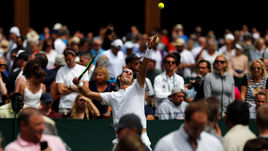 Сегодня. Лондон. На подаче - Карен ХАЧАНОВ.