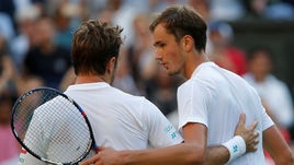 Понедельник. Лондон. Стэн ВАВРИНКА и Даниил МЕДВЕДЕВ.