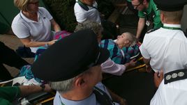 Сегодня. Уимблдон. Травма Беттани Маттек-Сэндз.