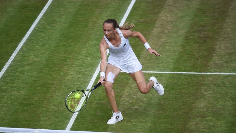 Суббота. Лондон. Магдалена РЫБАРИКОВА. Фото AFP Суббота. Лондон. Магдалена РЫБАРИКОВА. Фото AFP