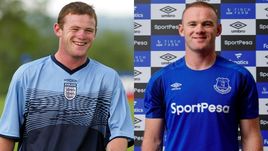 Уэйн РУНИ: 2003 vs. 2017.