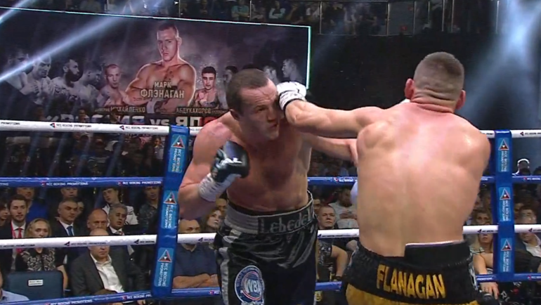 Денис Лебедев против Марка Флэнагана. Денис Лебедев против Марка Флэнагана.