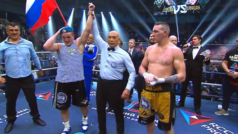 Денис Лебедев против Марка Флэнагана. Денис Лебедев против Марка Флэнагана.