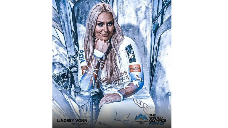 Линдси ВОНН. Линдси ВОНН.