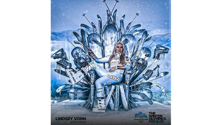 Линдси ВОНН. Линдси ВОНН.