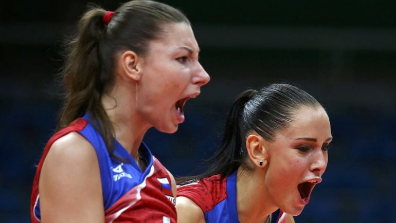 Ирина КОРОЛЕВА (ЗАРЯЖКО) и Наталия ГОЧАРОВА. Фото REUTERS Ирина КОРОЛЕВА (ЗАРЯЖКО) и Наталия ГОЧАРОВА. Фото REUTERS