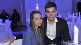 Роман ЗОБНИН и его жена Рамина.