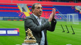 Президент ЦСКА Евгений ГИНЕР.