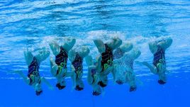 Сборная России на чемпионате мира в Будапеште.