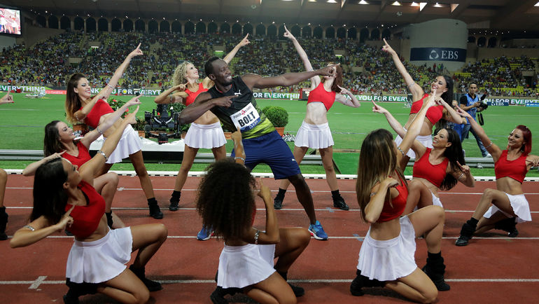 Пятница. Монако. Усэйн БОЛТ. Фото REUTERS Пятница. Монако. Усэйн БОЛТ. Фото REUTERS