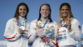 Сегодня. Будапешт. Кэти МЕЙЛИ, Лилли КИНГ и Юлия ЕФИМОВА.