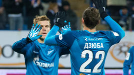 Выйдут ли на поле в матче Лиги Европы Александр КОКОРИН (слева) и Артем ДЗЮБА?