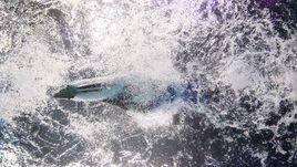 В женской эстафете 4х200 м россиянки проиграли касание в споре за бронзу.