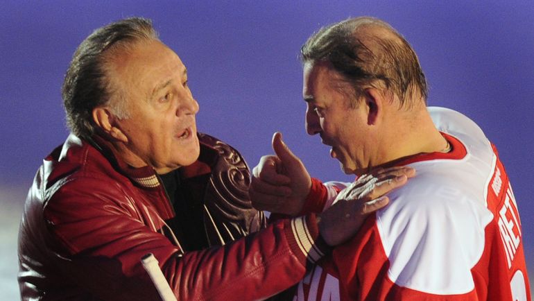 Фил ЭСПОЗИТО (слева) и Владислав ТРЕТЬЯК. Фото AFP Фил ЭСПОЗИТО (слева) и Владислав ТРЕТЬЯК. Фото AFP