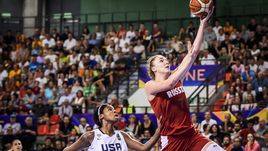 Вчера. Удине. США - Россия - 82:86. Мария ВАДЕЕВА (№7) стала самым ценным игроком юниорского чемпионата мира.