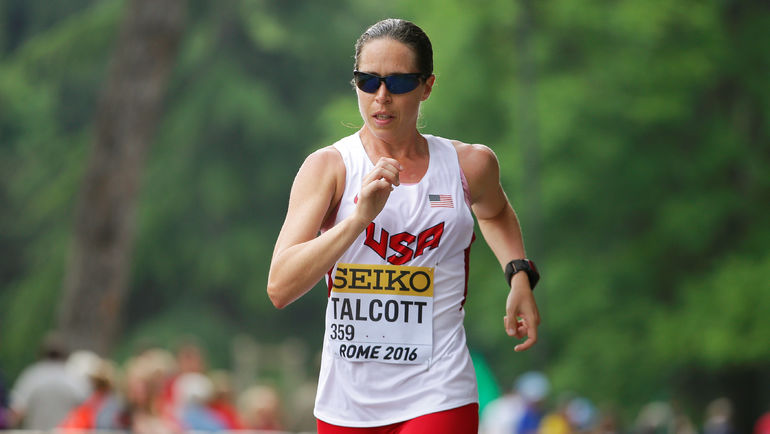 В 2016 году на командном чемпионате мира американка Эрин ТОЛКОТТ стала первой женщиной в истории турнира, преодолевшей 50 км. Она финишировала 40-й с результатом 4:51.08. Фото REUTERS В 2016 году на командном чемпионате мира американка Эрин ТОЛКОТТ стала первой женщиной в истории турнира, преодолевшей 50 км. Она финишировала 40-й с результатом 4:51.08. Фото REUTERS