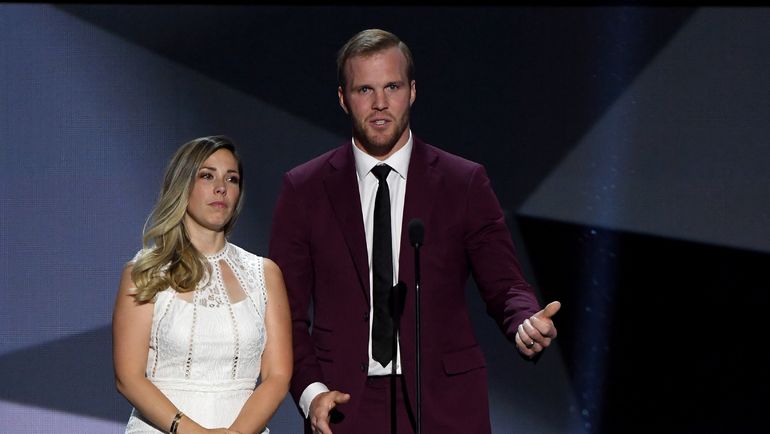 Брайан БИКЕЛЛ с женой Амандой. Фото AFP Брайан БИКЕЛЛ с женой Амандой. Фото AFP