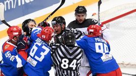 Сегодня. Сочи. Россия - Канада - 3:2. Встреча получилась не по-товарищески эмоциональной.