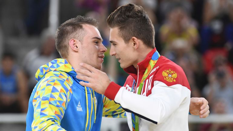 2016 год. Рио-де-Жанейро. Давид БЕЛЯВСКИЙ (слева) и Олег ВЕРНЯЕВ. Фото AFP 2016 год. Рио-де-Жанейро. Давид БЕЛЯВСКИЙ (слева) и Олег ВЕРНЯЕВ. Фото AFP