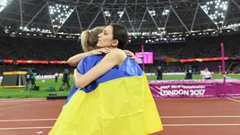 Вчера. Лондон. Юлия ЛЕВЧЕНКО (слева) и Мария ЛАСИЦКЕНЕ.