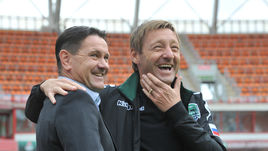 На вершине - Тихонов и Аленичев