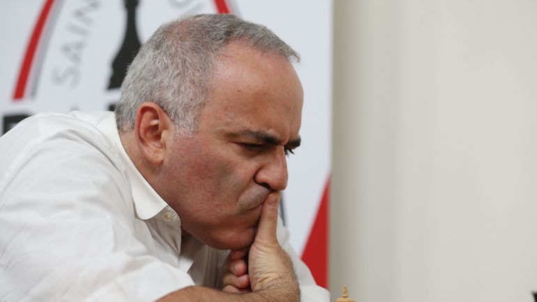 Понедельник. Сент-Луис. Гари КАСПАРОВ. Фото AFP Понедельник. Сент-Луис. Гари КАСПАРОВ. Фото AFP