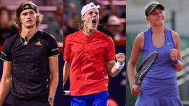 Александр ЗВЕРЕВ, Денис ШАПОВАЛОВ и Аманда АНИСИМОВА говорят по-русски, но побеждают под чужими флагами.