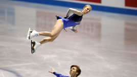 22 апреля. Токио. Евгения ТАРАСОВА и Владимир МОРОЗОВ на командном чемпионате мира.