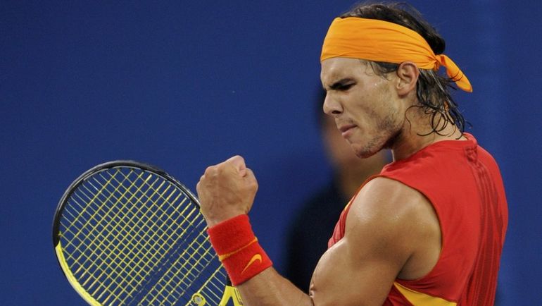 Август 2008 года. Рафаэль НАДАЛЬ. Фото REUTERS Август 2008 года. Рафаэль НАДАЛЬ. Фото REUTERS