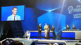 Жеребьевка Лиги чемпионов и награждение Криштиану Роналду. Изнутри