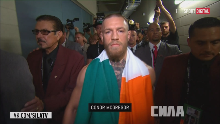 Выход Конора МАКГРЕГОРА. Выход Конора МАКГРЕГОРА.