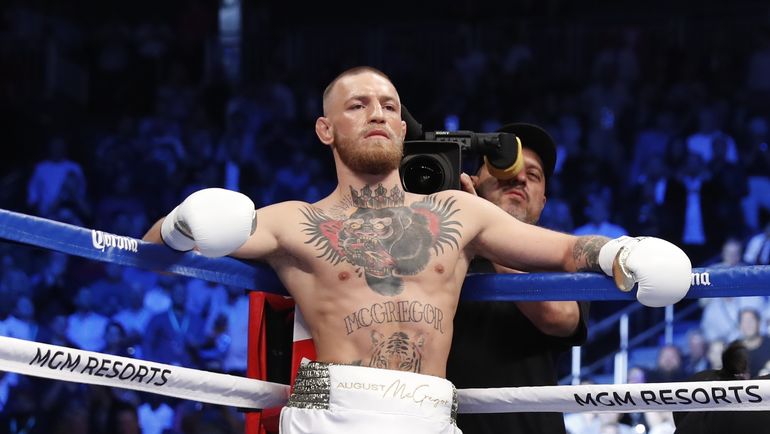 Суббота. Лас-Вегас. Конор МАКГРЕГОР. Фото REUTERS Суббота. Лас-Вегас. Конор МАКГРЕГОР. Фото REUTERS