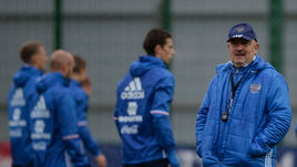 Сегодня. Новогорск. Тренировка сборной России. Станислав ЧЕРЧЕСОВ.