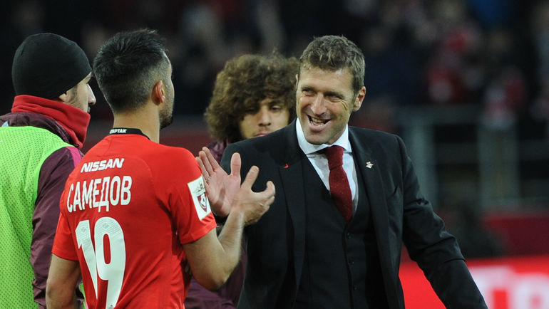 Массимо КАРРЕРА (справа) и Александр САМЕДОВ.