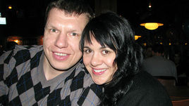 Вера КОРОЛЕВА с мужем.