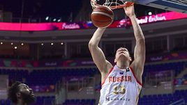 Вчера. Стамбул. Россия – Великобритания – 82:70. Очередные два очка лидера сборной России Тимофея МОЗГОВА.