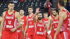 Сборная Хорватии - соперник России по 1/8 финала Евробаскета.
