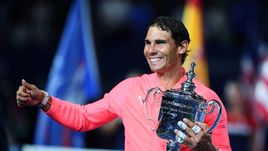 Воскресенье. Нью-Йорк. Рафаэль НАДАЛЬ - трехкратный чемпион US Open.
