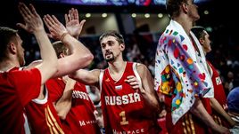 Алексей ШВЕД - один из лучших в составе сборной России на Евробаскете.