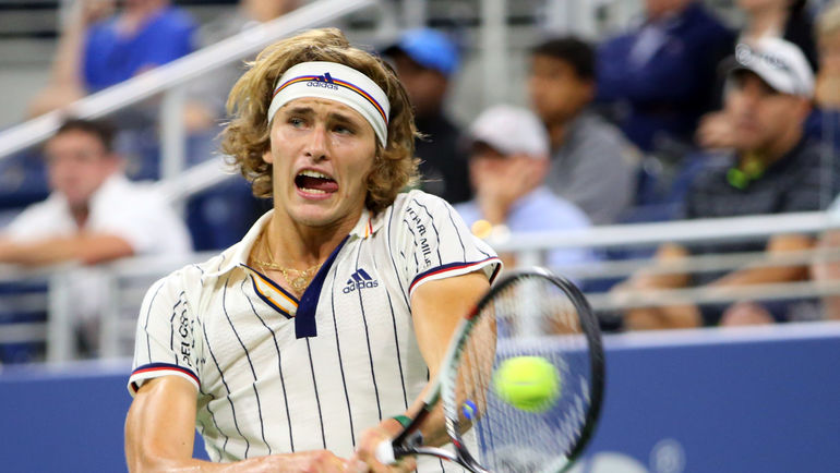 Александр ЗВЕРЕВ вылетел уже во втором круге. Фото USA Today Александр ЗВЕРЕВ вылетел уже во втором круге. Фото USA Today