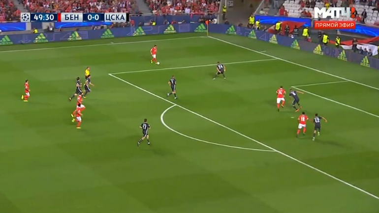 50-я минута. Гол Сеферовича. 50-я минута. Гол Сеферовича.